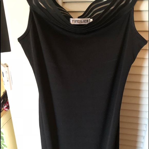 FIRM!! SAle!! Gorgeous Black Dress! - Picture 2 of 8